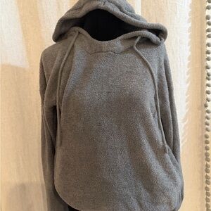 Barefoot Dreams CozyChic Lite Gray Hoodie